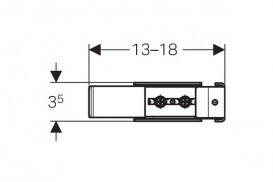 Внутренний угол Geberit Duofix 111.844.00.1