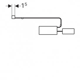 Внутрішнє підсвічування Geberit Group 41 см для висувного ящика 501410000