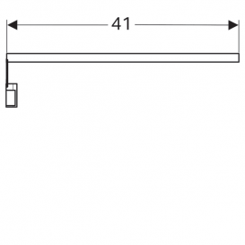 Внутрішнє підсвічування Geberit Group 41 см для висувного ящика 501410000