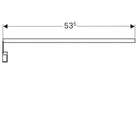 Внутренняя подсветка Geberit Group 53.5 см для выдвижного ящика 501535000