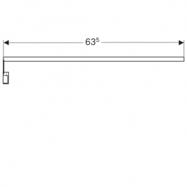 Внутренняя подсветка Geberit Group 63.5 см для выдвижного ящика 501635000