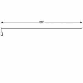Внутрішнє підсвічування Geberit Group 88.5 см для висувного ящика 501885000