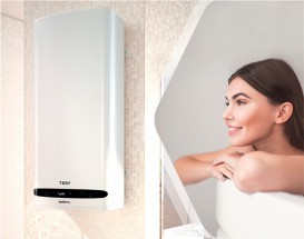 Водонагреватель электрический накопительный Tesy BelliSlimo Cloud з Wi-Fi 40 л GCR 502724D E31 ECW