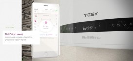 Водонагреватель электрический накопительный Tesy BelliSlimo Cloud з Wi-Fi 40 л GCR 502724D E31 ECW