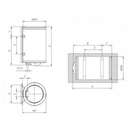 Водонагрівач накопичувальний електричний Gorenje WS-U50NGV9 483095