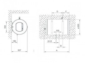 Водонагреватель накопительный электрический Gorenje GBH 50V9 728466