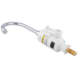 Проточний водонагрівач Kroner KRM Volt-CW090 з краном хром/білий CV014407