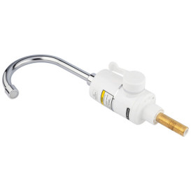 Проточний водонагрівач Kroner KRM Volt-CW190FA з краном хром/білий CV023244