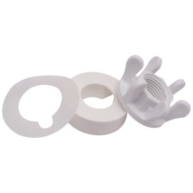 Проточний водонагрівач Kroner KRM Volt-CW091 з краном хром/білий CV020401