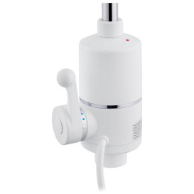 Проточний водонагрівач Kroner KRM Volt-CW190RFA з краном хром/білий CV023246