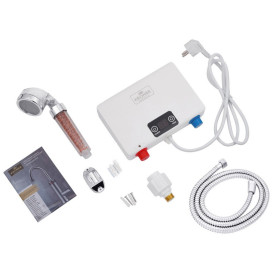 Водонагрівач проточний Kroner KRM Volt-CW200WMDS з дисплеєм CV031873