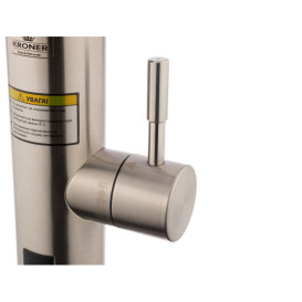 Проточний водонагрівач Kroner KRP Volt-ESG089 з краном нікель CV022966