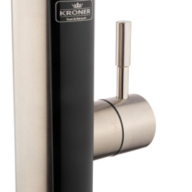 Проточний водонагрівач Kroner KRP Volt-ESG087RSS з краном нікель CV023251