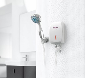 Водонагреватель проточный Tesy 5 кВт с душевой головкой IWH 50 X02 BA H