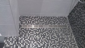 Водосточный желоб AlcaPlast APZ10 750 мм Simple нержавеющая сталь APZ10-750M