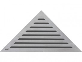 Водосточный желоб AlcaPlast ARZ-3 Triangle угловой с решеткой ARZ-3-TRIANGLE