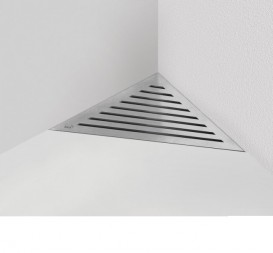 Водосточный желоб AlcaPlast ARZ-3 Triangle угловой с решеткой ARZ-3-TRIANGLE