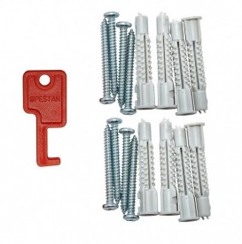 Ринва Pestan Confluo Frameless Line 850 мм біле скло 13701215