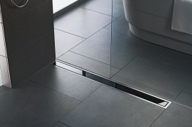 Ринва Pestan Confluo Premium Black Glass Line 750 чорне скло 13000294