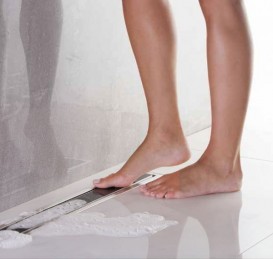 Водосточный желоб Pestan Confluo Premium Black Glass Line 850 чёрное стекло 13000295