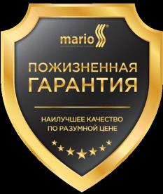 Водяний полотенцесушитель Mario Чикаго 1200x530x500 4820111354368