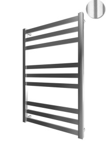 Водяной полотенцесушитель Mario Inox Чикаго 770х530/500 нержавеющая сталь сатин 4820258989171