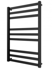 Водяной полотенцесушитель Mario Inox Чикаго 770х530/500 нержавеющая сталь черный мат 4820258989188