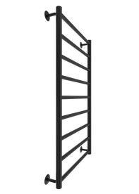 Водяной полотенцесушитель Mario Inox Флет 970х530/500 нержавеющая сталь черный мат 4820258989119