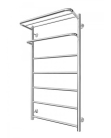 Водяной полотенцесушитель Mario Inox Hotel 970х530/500 с полкой нержавеющая сталь хром 4820258986811