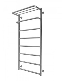 Водяной полотенцесушитель Mario Inox Hotel 1170х530/500 с полкой нержавеющая сталь хром 4820258986828