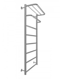 Водяной полотенцесушитель Mario Inox Hotel 1170х530/500 с полкой нержавеющая сталь хром 4820258986828