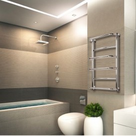 Водяной полотенцесушитель Mario Люкс НР 1100x530/500 мм нержавеющая сталь 4820111351299