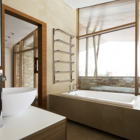 Водяний полотенцесушитель Mario Стандарт HP 800x530 / 500 мм нержавіюча сталь 4820111351336