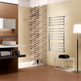 Водяной полотенцесушитель Mario Турин 1360x530/500 мм нержавеющая сталь 4820111353064