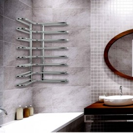 Водяний полотенцесушитель Mario Кутова 800x505 / 160 мм нержавіюча сталь 4820111350674