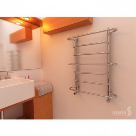 Водяной полотенцесушитель Mario Верона 700x600/400 мм нержавеющая сталь 4820111350162