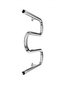 Водяной полотенцесушитель Mario Змейка ∅25 525x500/500 хром 4820111357178