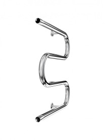 Водяной полотенцесушитель Mario Змейка ∅30 530x500/500 хром 4820111357215