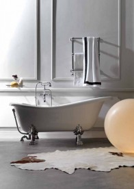 Водяний полотенцесушитель настінний Kerasan Retro 520х700х130 мм хром 738790