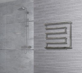 Водяной полотенцесушитель Navin Креатив 500x600 мм хром 00-002021-5060