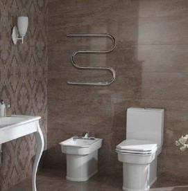 Водяной полотенцесушитель Navin Змеевик 30 600x600 мм 00-000120-6060