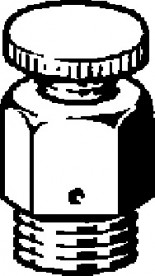 Воздухоотводчик Viega 1029 R⅜ латунь 122812