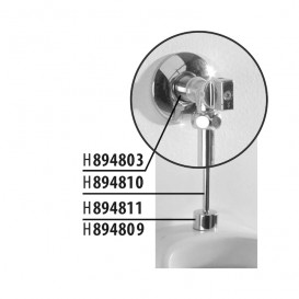 Сливное устройство для писсуаров Jika хром H8948030000001
