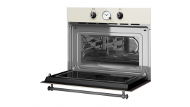 Встраиваемая микроволновая печь с грилем Teka Rustica MWR 32 BIA ATS ваниль/затемненное серебро 111940001