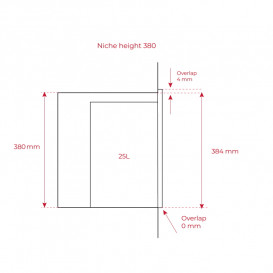 Встраиваемая микроволновая печь Teka ML 8200 BIS 25 л черный 40590640