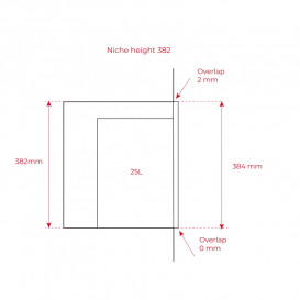 Встраиваемая микроволновая печь Teka ML 8200 BIS 25 л черный 40590640
