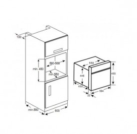 Вбудована мікрохвильова піч Teka Rustica MWR 32 BIA VB 32 л чорний/латунь 40586034