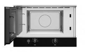 Встраиваемая микроволновая печь Teka Rustica MWR 22 BI ATS 22 л петли слева черный 112040000