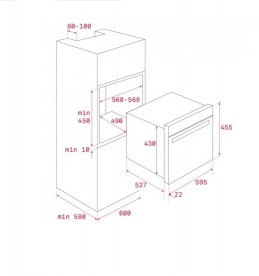 Встраиваемая микроволновая печь Teka UrbanColor MLC 8440 44 л серый камень 111160004