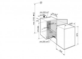 Вбудована морозильна камера Liebherr IGS 1624 Comfort сталь білий IGS 1624-21 001